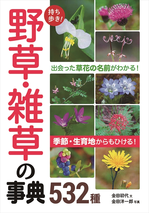 持ち歩き！ 野草・雑草の事典532種